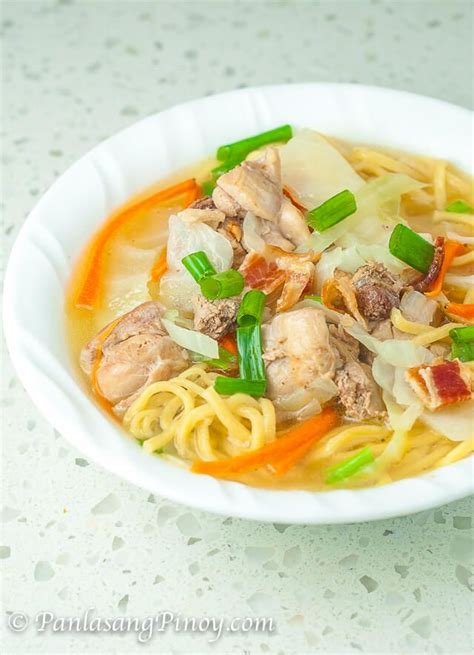 Pinoy Chicken Noodle Soup Panlasang Pinoy Chicken Recipes Asian