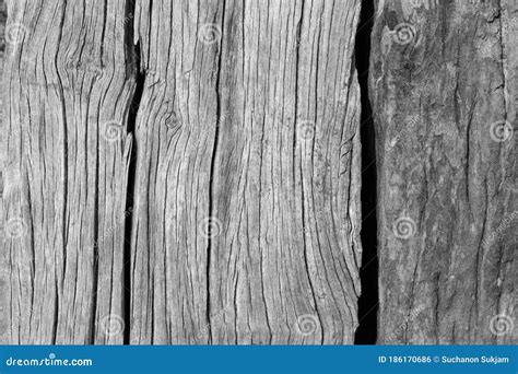 Viejos Paneles De Madera Gruesa Foto De Archivo Imagen De Detalle