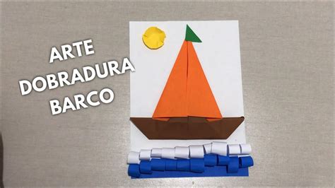 Dobradura Barco Youtube