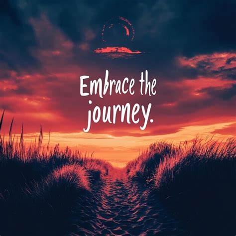 Embrace The Journey Premium Ai Generated Image