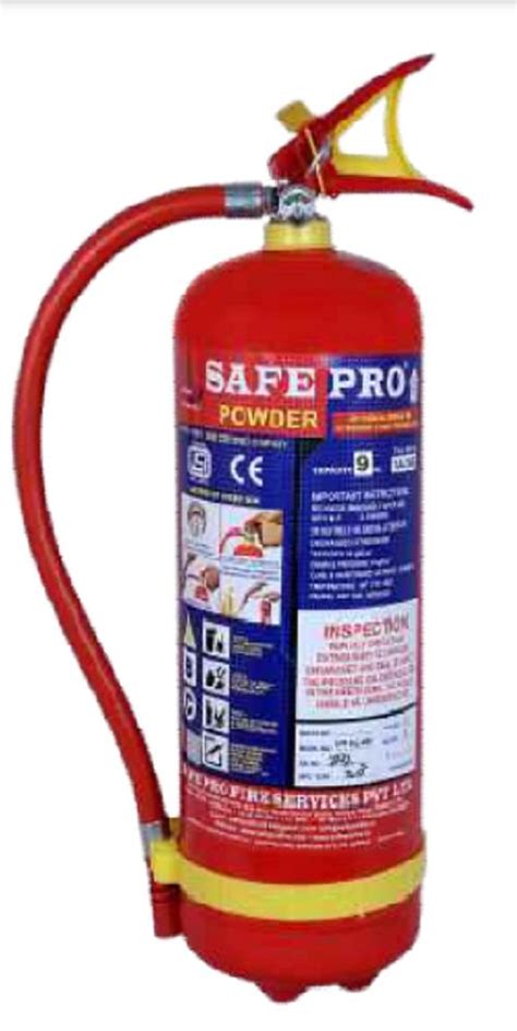 Buy SafePro 9 Kg Dry Powder Fire Extinguishers Online At Best Rates In