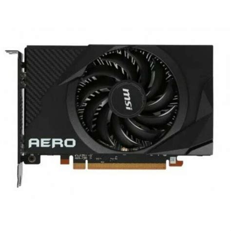 Купить Видеокарта MSI RX6400 AERO ITX 4GB GDDR6 64-bit HDMI DP RTL ...
