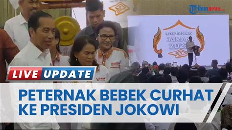 Petani Bebek Curhat Ke Jokowi Saat Kunjungan Di Cirebon Keluhkan Soal