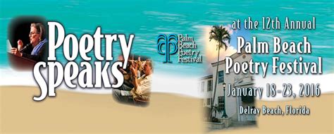 2016 Palm Beach Poetry Festival Palm Beach Poetry Festival