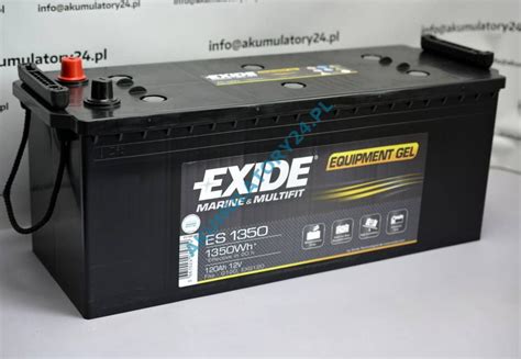 Exide Equipment Gel Es1350 12v 120ah 620a L Lewy Plus D04076g09 Aex7t