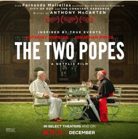 Lisa Pettigrew On Twitter Loved Twopopes Film Poignant