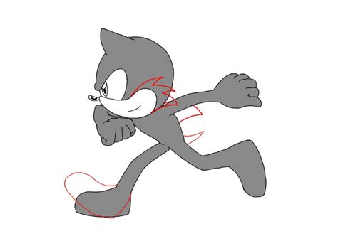 Male Sonic Oc Skating Or Running Base By Knahriko On Deviantart