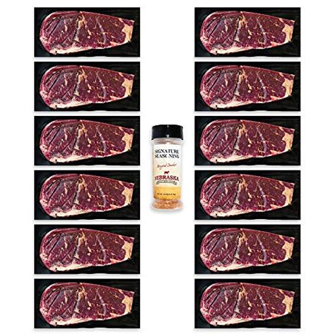 Aged Angus Petite New York Strip By Nebraska Star Beef Prestige Hand