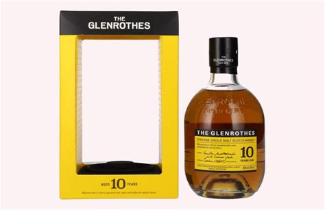 The Glenrothes 10 Years Old Speyside Single Malt 40 Vol 0 7l In Giftbox