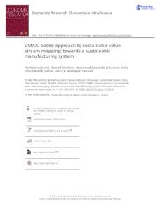 Dmaic Based Approach To Sustainable Value Stream Mapping Towards A