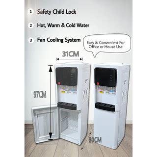 Cuzco C Hot Ambient Cold Gallon Bottle Type Floor Standing Water Dispenser Shopee