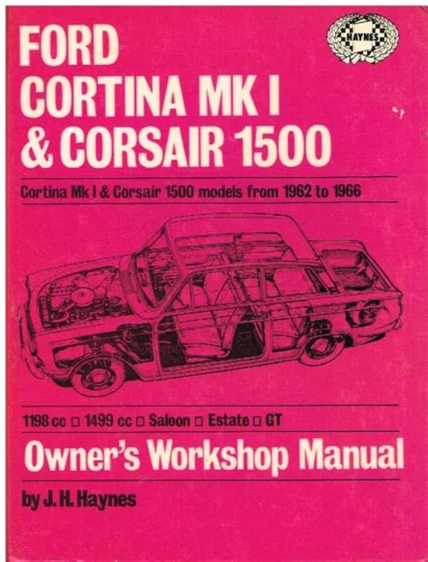 Ford Cortina Mk Gt Owners Workshop Manual