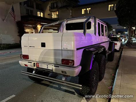 Mercedes 6x6 spotted in Monterey, California on 08/20/2022