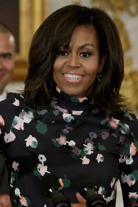 Michelle Obama Hairstyles [site Name] Essence