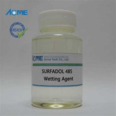 Surfynol 485 Countertype Water Based Wetting Agent China Suppliers