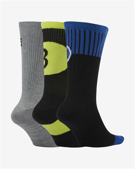 Nike Sb Everyday Max Lightweight Skate Crew Socks 3 Pairs