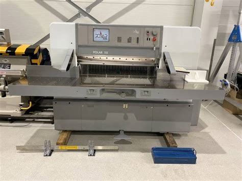 Used Polar Mohr E Paper Guillotine For Sale En Pressdepo