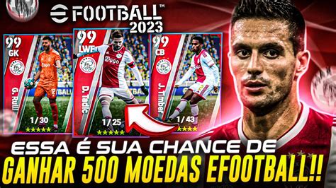 CHEGOU SUA CHANCE DE GANHAR 500 MOEDAS EFOOTBALL CLUB SELECTIONS