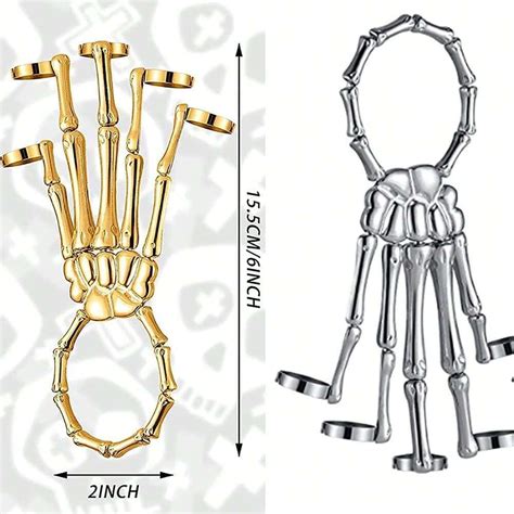 Pieza Brazalete Nico Estilo Exagerado De Hueso En Forma De Esqueleto