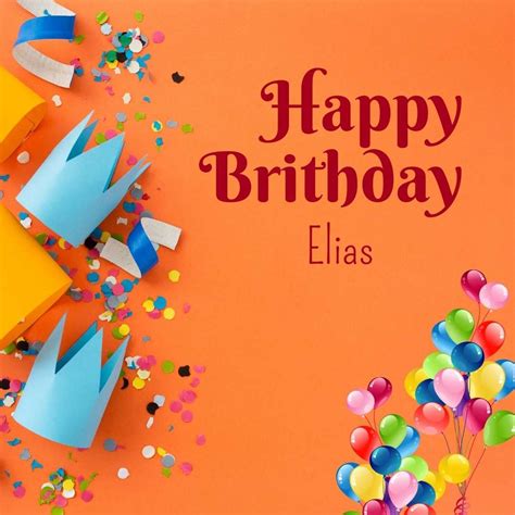 100 Hd Happy Birthday Elias Cake Images And Shayari