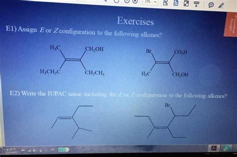 Solved 73 Exercises El Assign E Or Z Configuration To Chegg