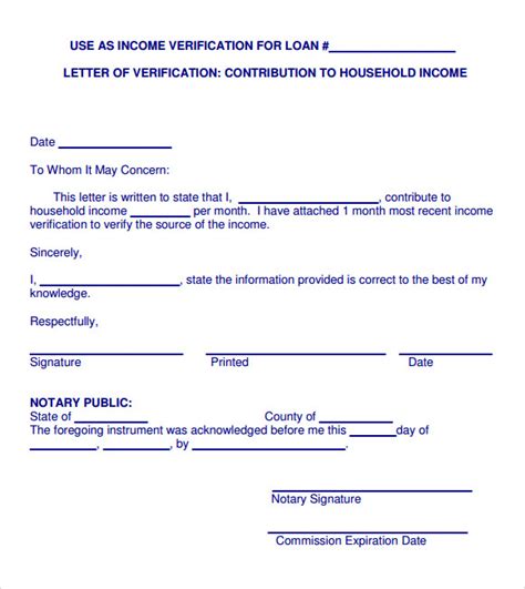 Zero Income Statement Template