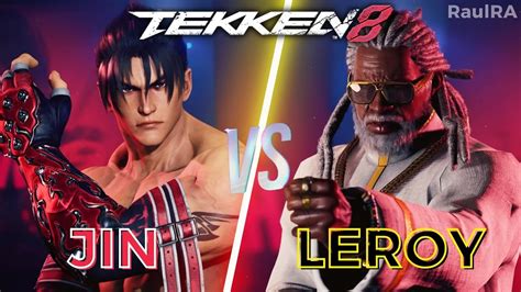 Tekken 8 Jin Vs Leroy Aggressive Match Youtube