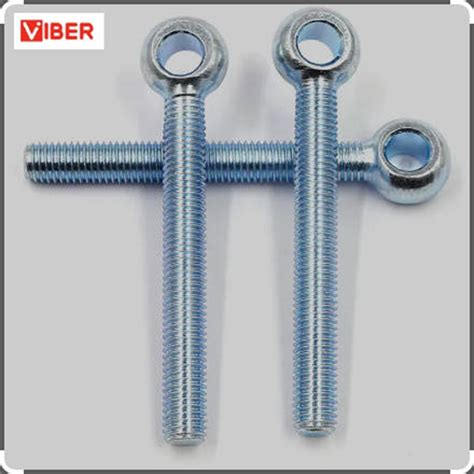 Durable Din Hot Dip Galvanizing Dacromet Steel Eye Bolts Hexagon