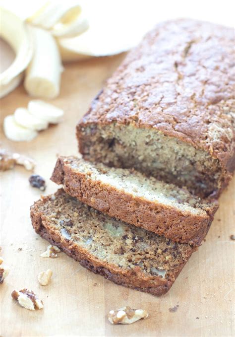 Classic Banana Walnut Bread Served From Scratch