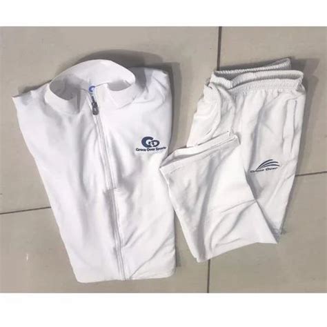 White Jogging Suit Hotsell