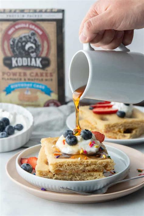 Kodiak Cake Birthday Cake Sheet Pan Pancakes Bucket List Tummy