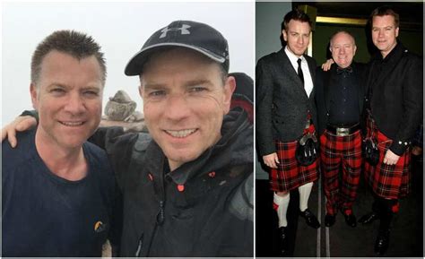 Trainspotting star Ewan McGregor and his private family