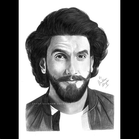 Discover More Than 61 Ranveer Singh Drawing Super Hot Xkldase Edu Vn