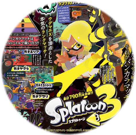 【月コロ2月号特報】駆け上がれxへの道 バンカラマッチでの勝利キミに贈る『スプラトゥーン3』超ロングポスター！ コロコロオンライン