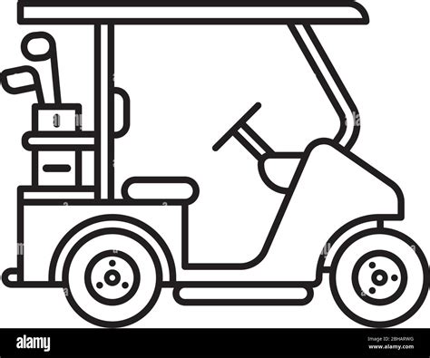 Golf Cart Sketch