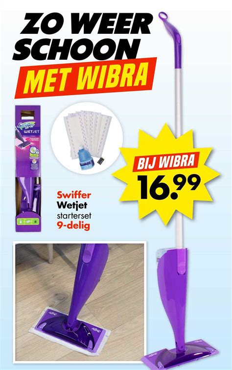 Swiffer Wetjet Aanbieding Bij Wibra Folders Nl