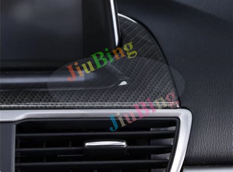 For Mazda Axela Carbon Fiber Interior Navigation Frame