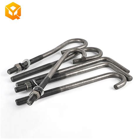 Hot DIP Galvanized Anchor Bolt With Washer And Nut China Anchor Bolt