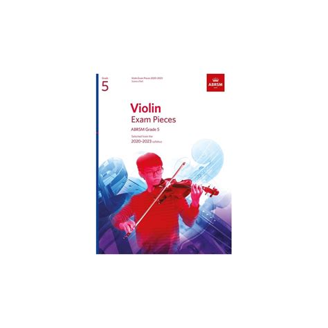 Violin Exam Pieces 2020 2023 Abrsm Grade 5 Score And Part