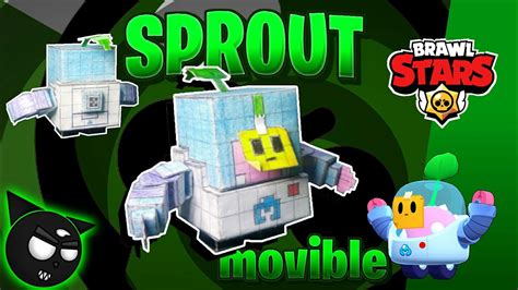 C Mo Hacer A Sprout De Brawl Stars Papercraft Danielmx Youtube