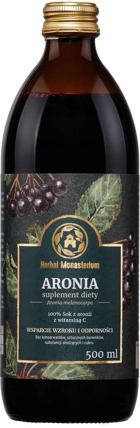 Herbal Pharmaceuticals Sok Z Aronii Aronia Ml Ceny I Opinie