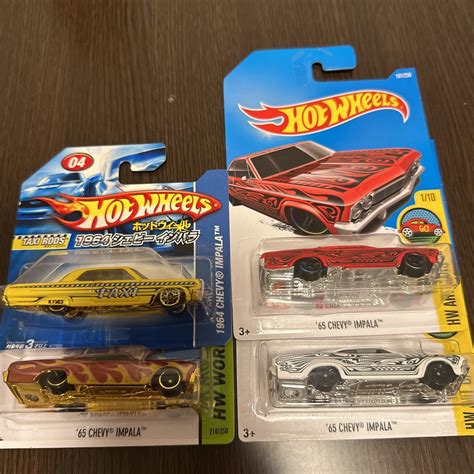 Yahooオークション ホットウィール Hot Wheels 65 64 シェビー イ