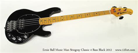 Ernie Ball Music Man Stingray Classic 4 Bass Black 2012