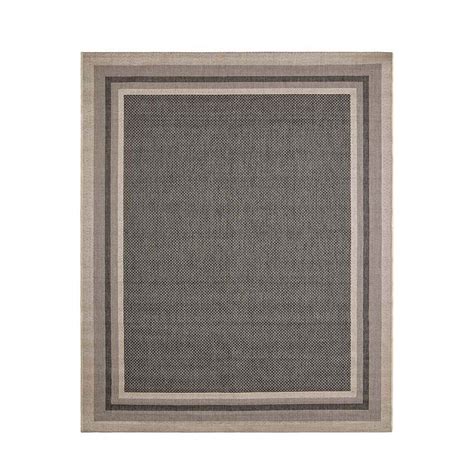 Tapete Sisal Eco Nature Moldura Bege Chumbo X M Casa Tapete