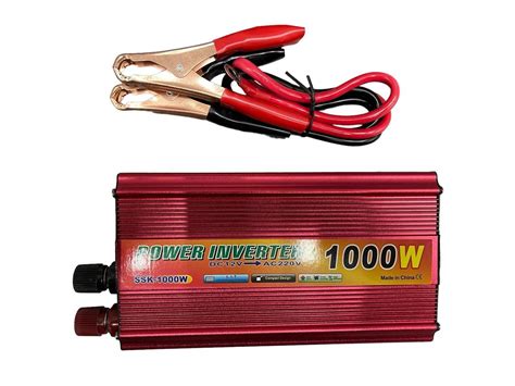 Перетворювач струму Power Inverter Ssk 1000w Acdc Автомобільний інвертор 1000w з 12 у 220 от