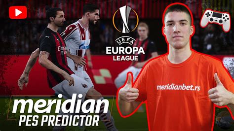 CRVENA ZVEZDA Vs AC MILAN Meridian PES Predictor 36 Beki99 YouTube