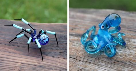 Ukrainian Artists Create Glass Animal Figurines Using A Technique That