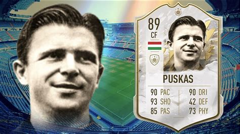 Fifa 22 Ferenc Puskas 89 Icon Player Review I Fifa 22 Ultimate Team