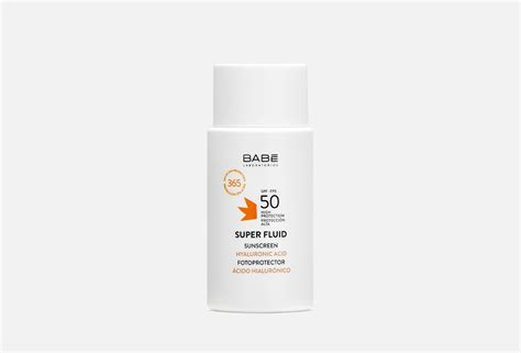 Laboratorios Babe Суперфлюид для лица SPF 50 SUPER FLUID SUNSCREEN 50