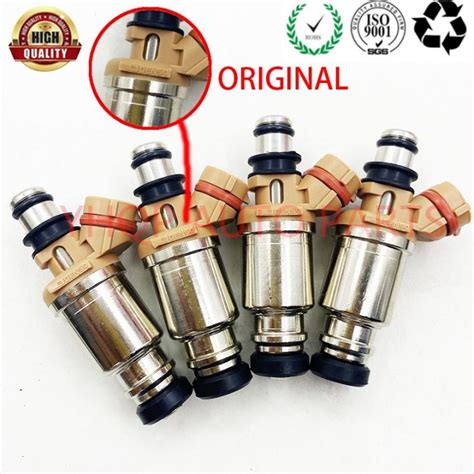 Genuine Denso 4PCS 23250 16150 Fuel Injector Nozzle For Car Toyota